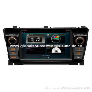 7" Android 4.1.1 OBD/OBD II 2 DIN 3G Wi-Fi Car GPS DVD Player for Corolla 2014, In-dash Radio Stereo